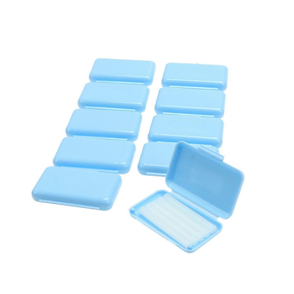 10pcs Dental Special Protective Wax Orthodontic Wax for Orthodontics Braces Wearer (Mint Flavor)