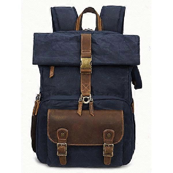 Vintage batik travel canvas waterproof outdoor backpack