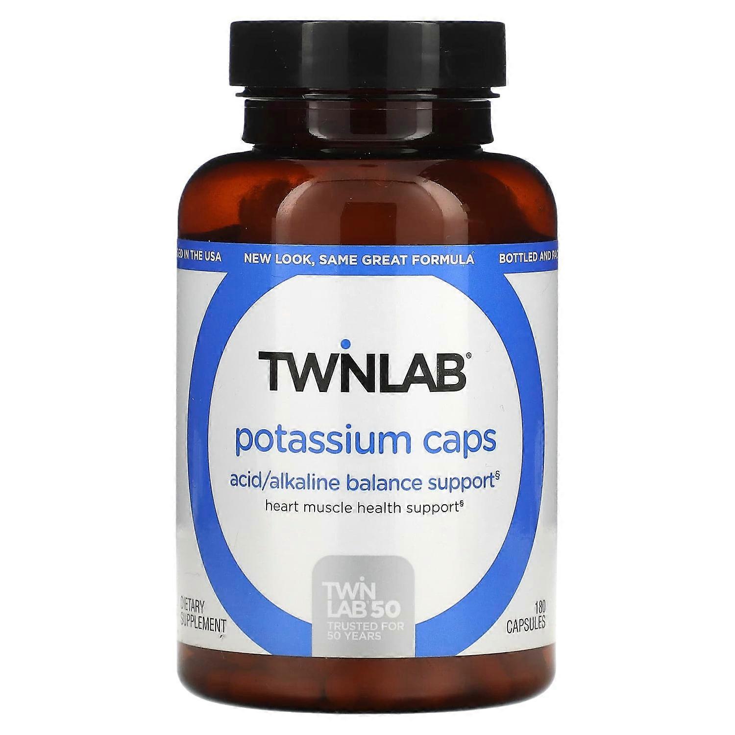 Twinlab, Potassium Caps, 180 Capsules