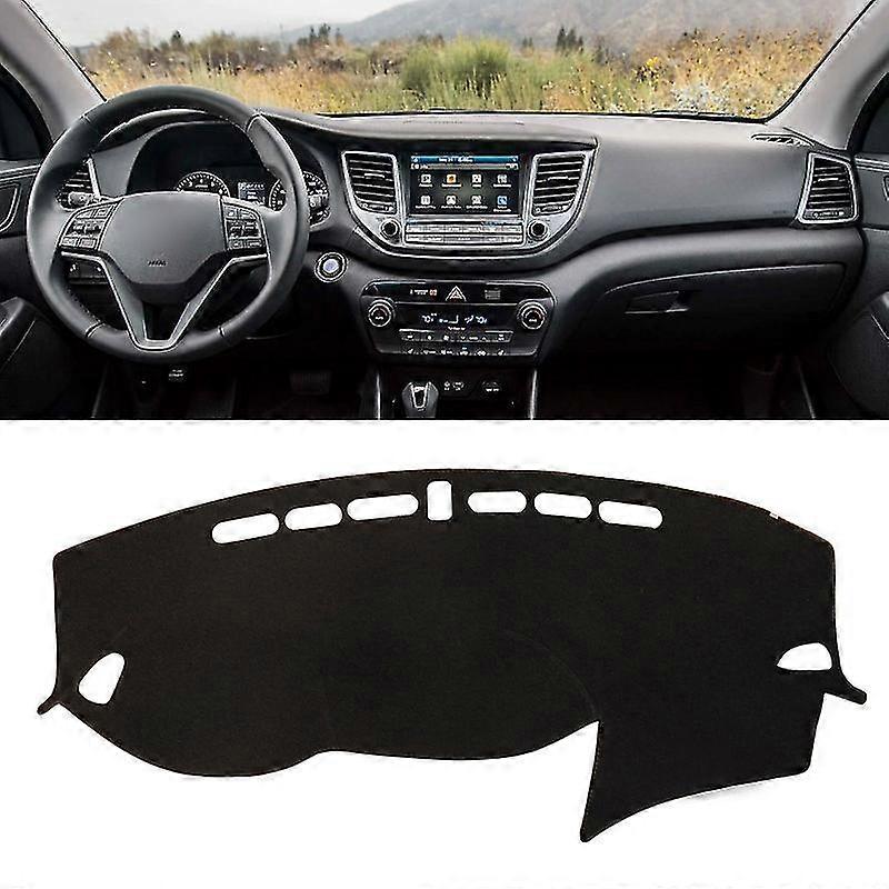 Sunland Black Dashmat For Iveco Daily 2016-2021 – RHD, Carpet Cover With Velcro