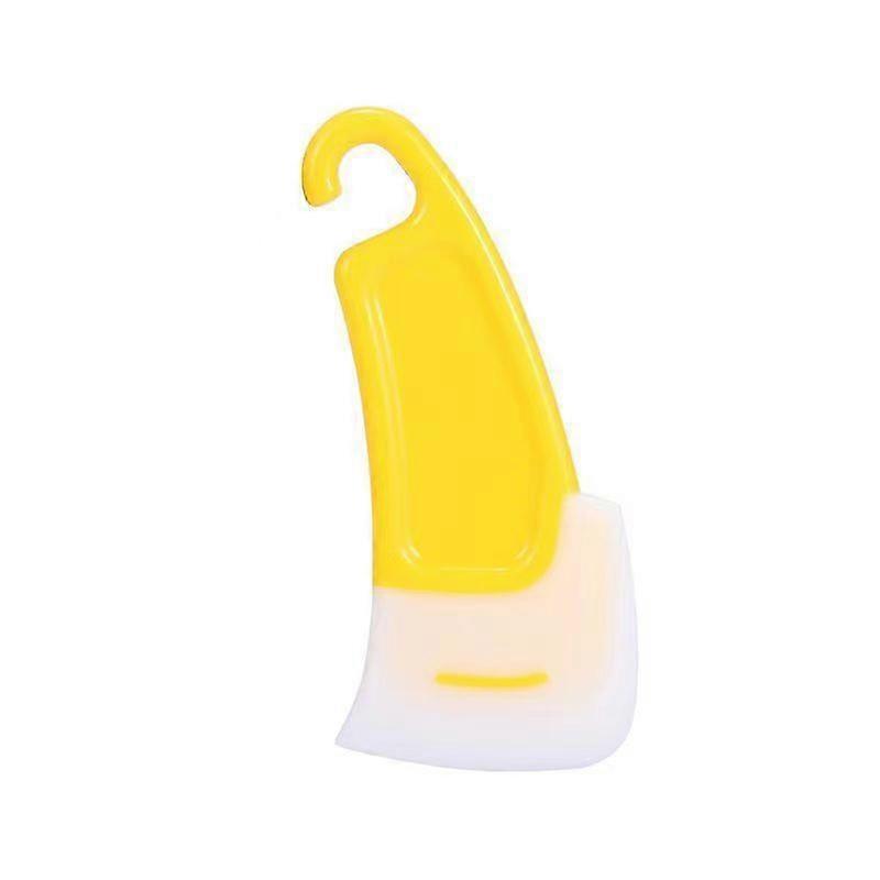 Kitchen Silicone Scraper Cleaning Spatula Oily Scraper Rice Rice Brush Washing Cooker Grain Artifact Cleaning Pot
