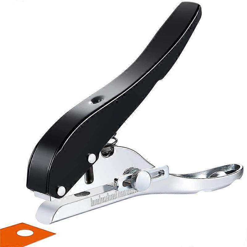 Hole Punch 1/4 Inch-6mm Single Hole Hole Punch, Heavy Duty Hole Punch Single, Portable Handheld Lon
