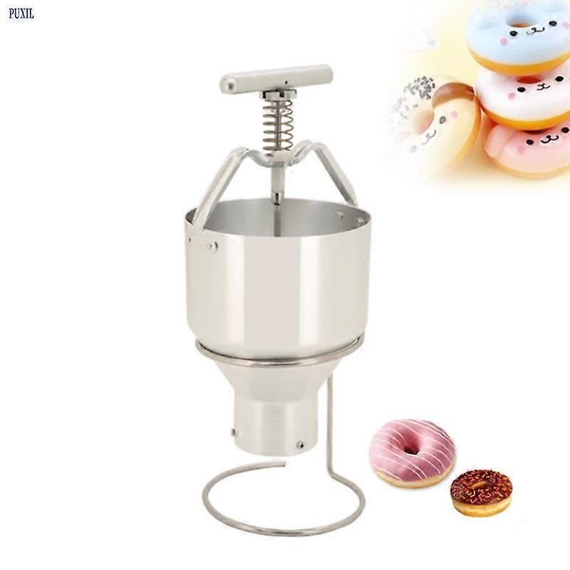 Manual Maker Stainless Steel 2.5l Cake Doughnut Batter Dispenser Donut Tool Adjustable Thickness Baking Dessert Tools