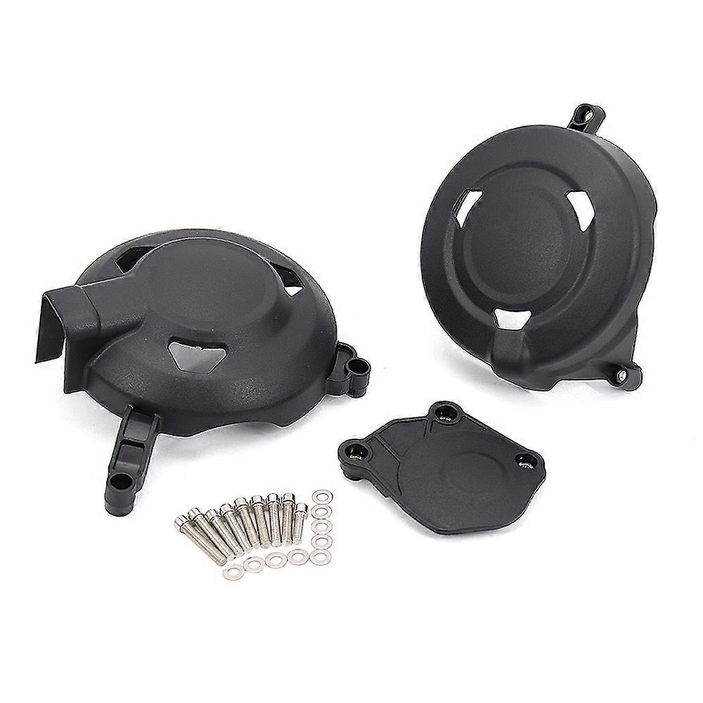 For TRIDENT 660 Motorcycle Engine Guard Side Stator Case Guard Protector Black For Trident 660 2021 -