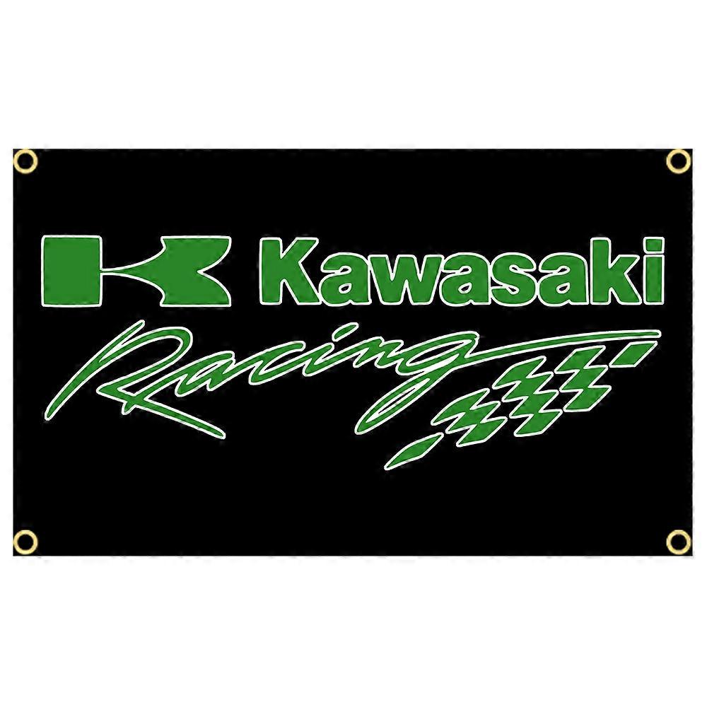 Bannière Publicitaire Kawasaki Ninja Racing - Drapeau 150 X 90 Cm - KN3