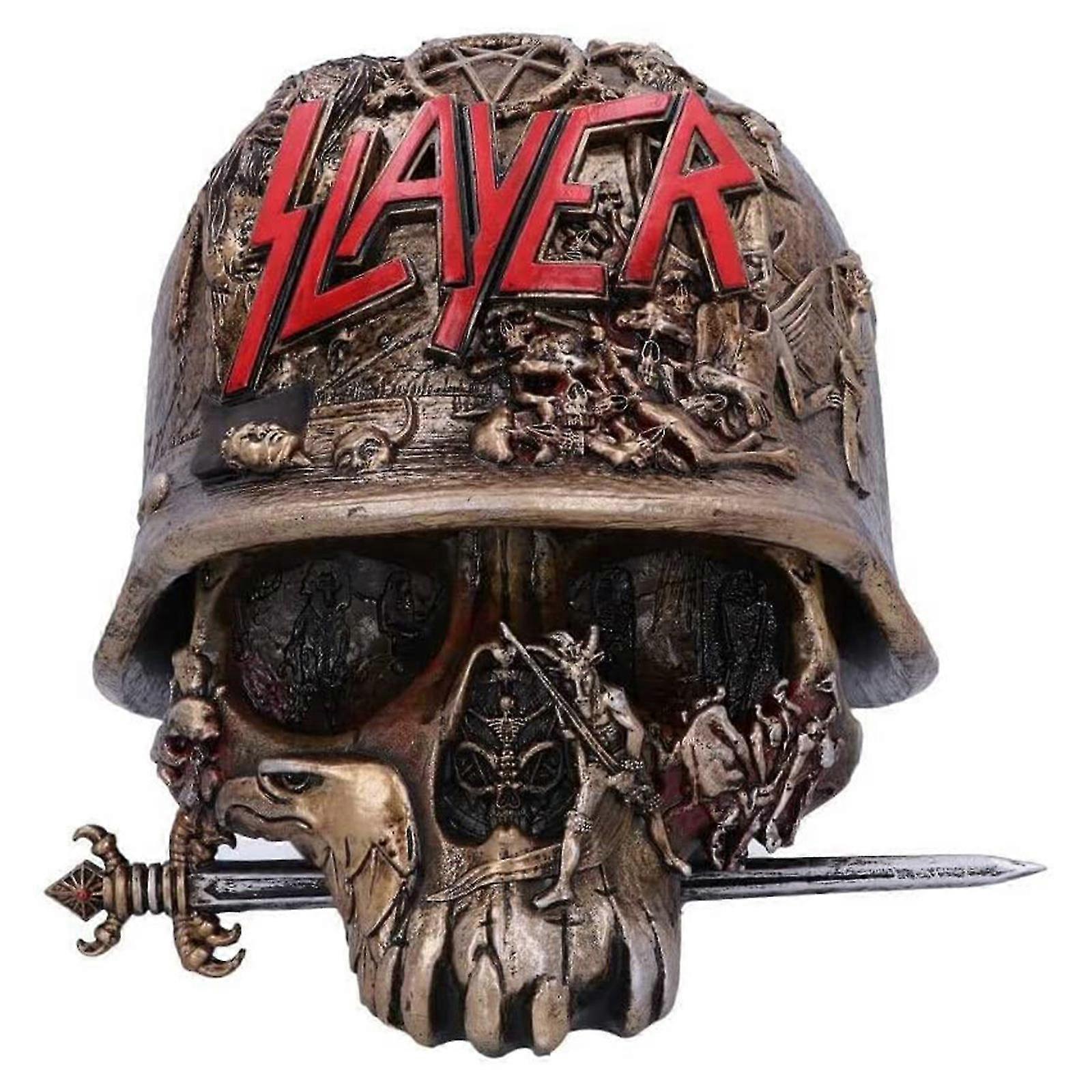 スレイヤースカルボックス樹脂手工芸品スカルボックスホームの面白い屋内と屋外の装飾