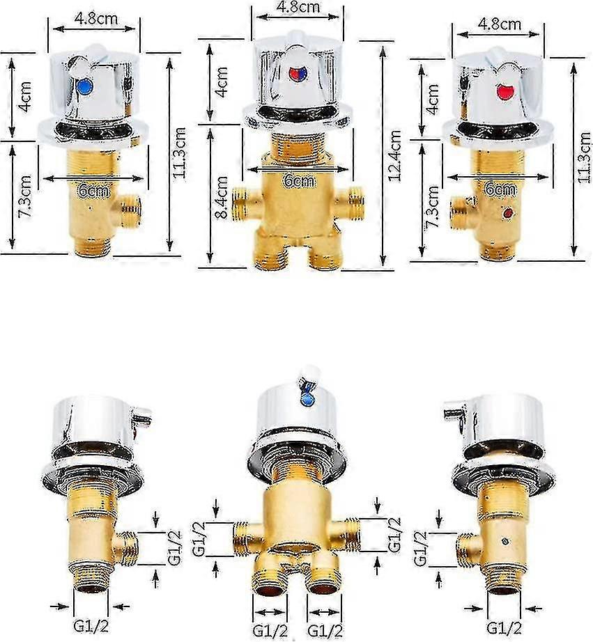 حوض استحمام صنبور حمام خلاط دش حنفيات حمام صنبور ساخن ماء بارد صلب نحاس خلاط صنبور ثقب ورقة مقبض خلاط صنبور
