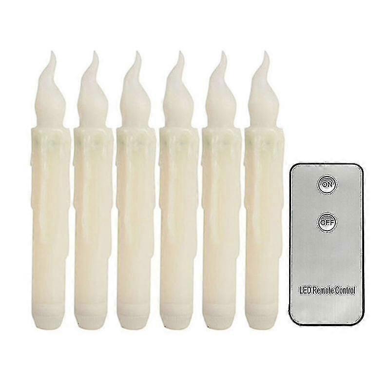 6pcs Flameless Candles