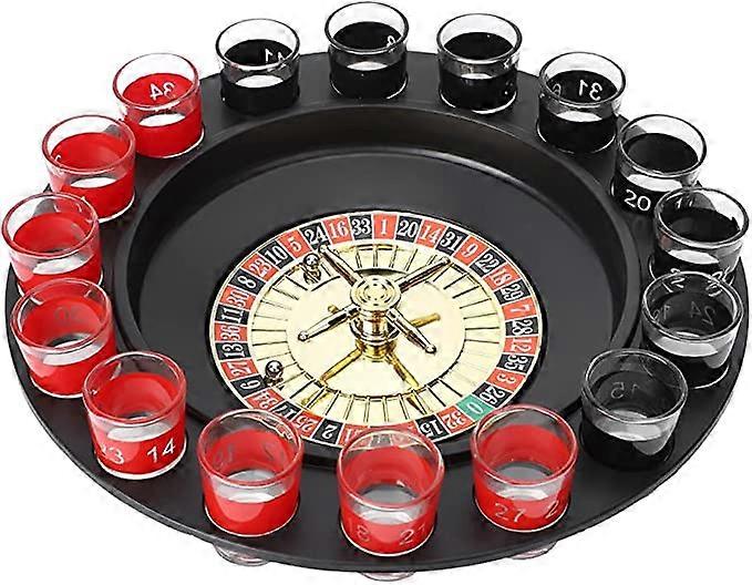 Glass Drinking Turnplate Game, Innovative Turntable Game Party Bar KTV Glass Game for 2-8 Player