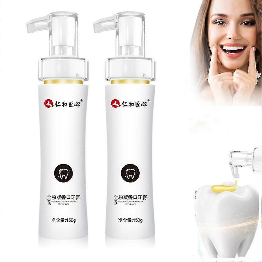 1-3x New Renhe Artisan Toothpaste, Renhe Artisan Probiotics Toothpaste, Remove Stains