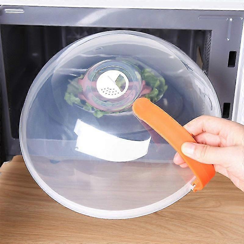 2 Packs Of Microwave Plates With A Handle