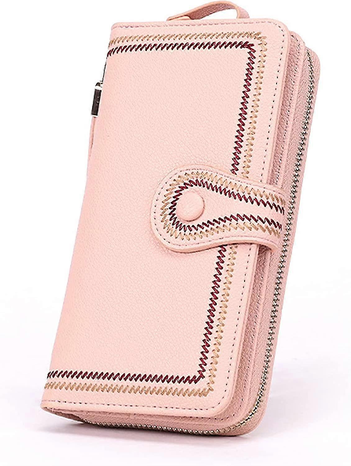 Women's Healwe Pu Leather Wallet With Multiple Card Slots And Spacious