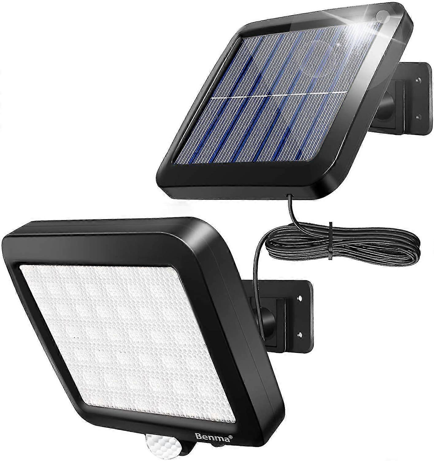 Solar Lights Outdoor Garden, Led Security Lights With Motion Sensor