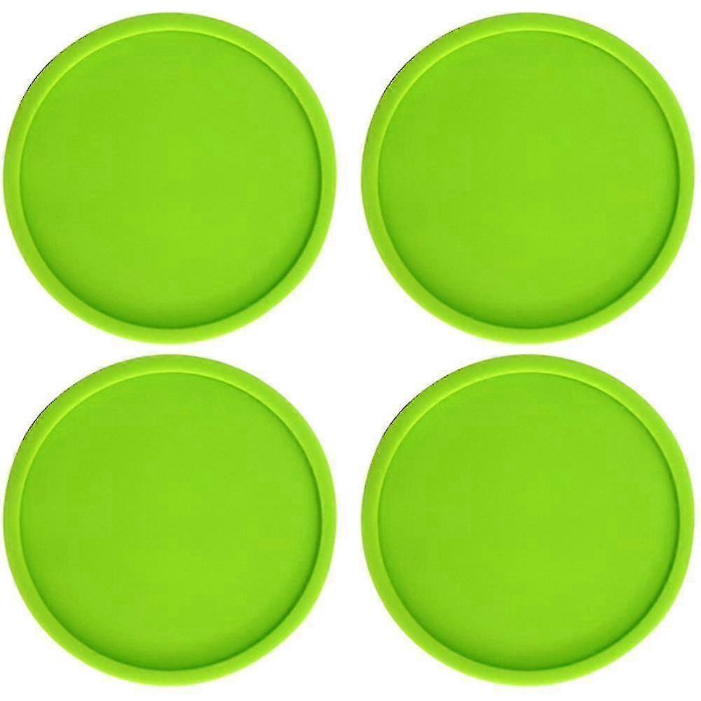 Silicone Heat Resistant Coasters, Soft Coaster For Table Protection