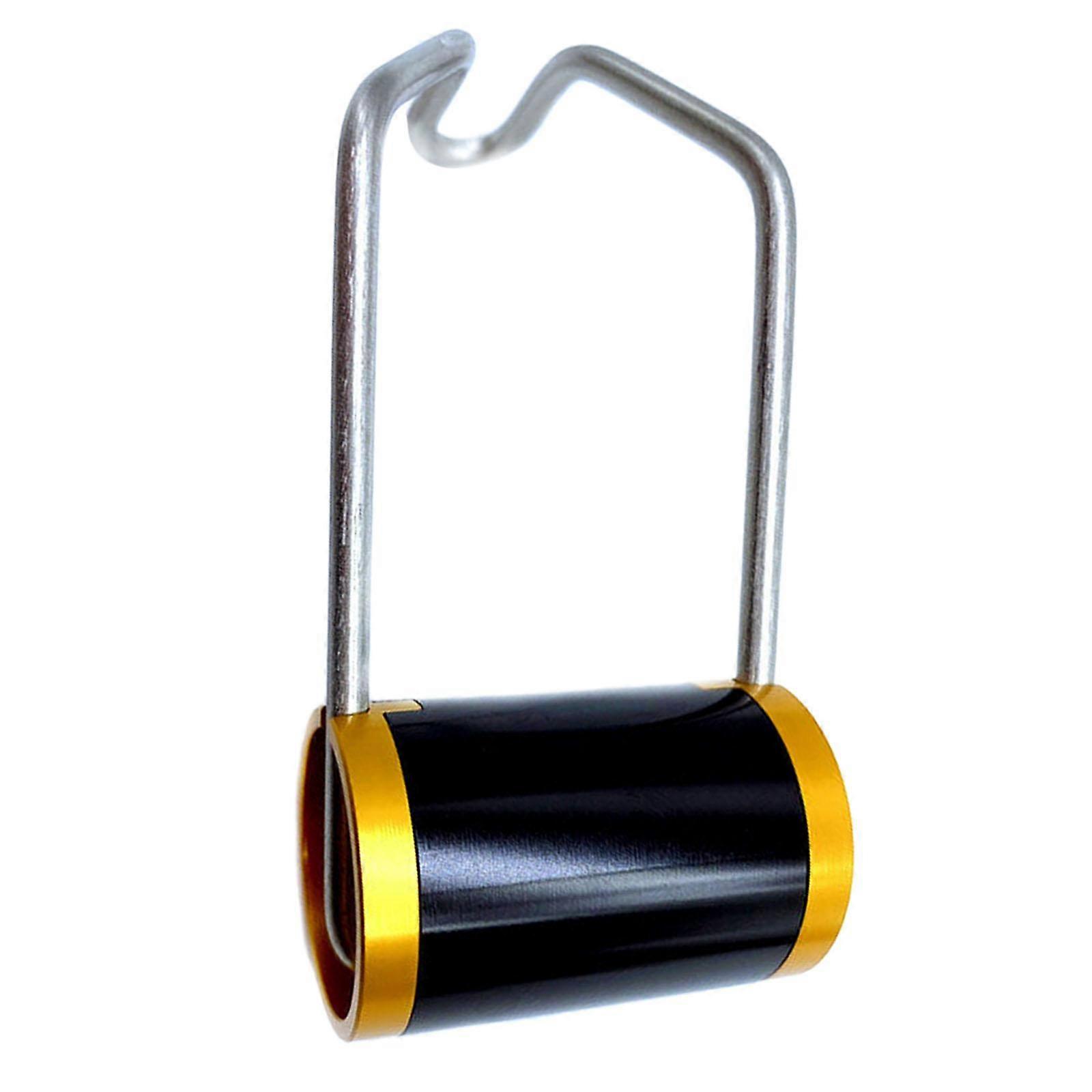 Bicycle Headlight Front Fork Holder Base for  Bike Black+Gold