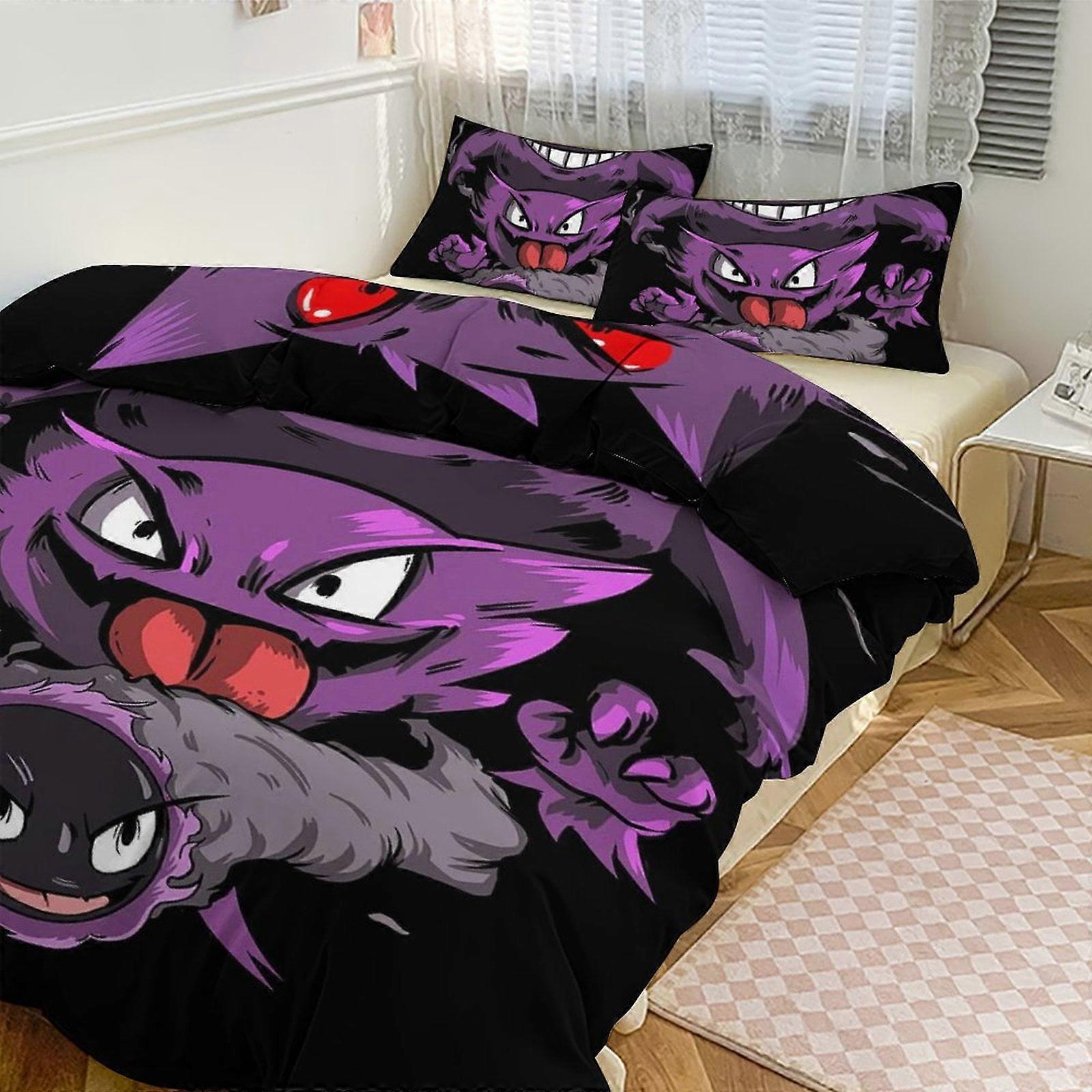 Ez62 Ge_ngar Print Bedding Set Pattern Duvet Cove Set 3 Pieces 1 Quilt Cover And 2 Pillowcases for Women Men Teens Multiple sizes to choose from IU62