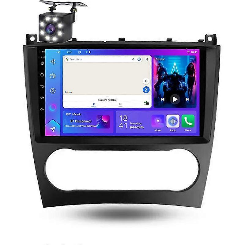 For Benz C Class W203 W209 C180 C200 2004-2011 Car Radio Multimedia Video WIFI Navigation GPS