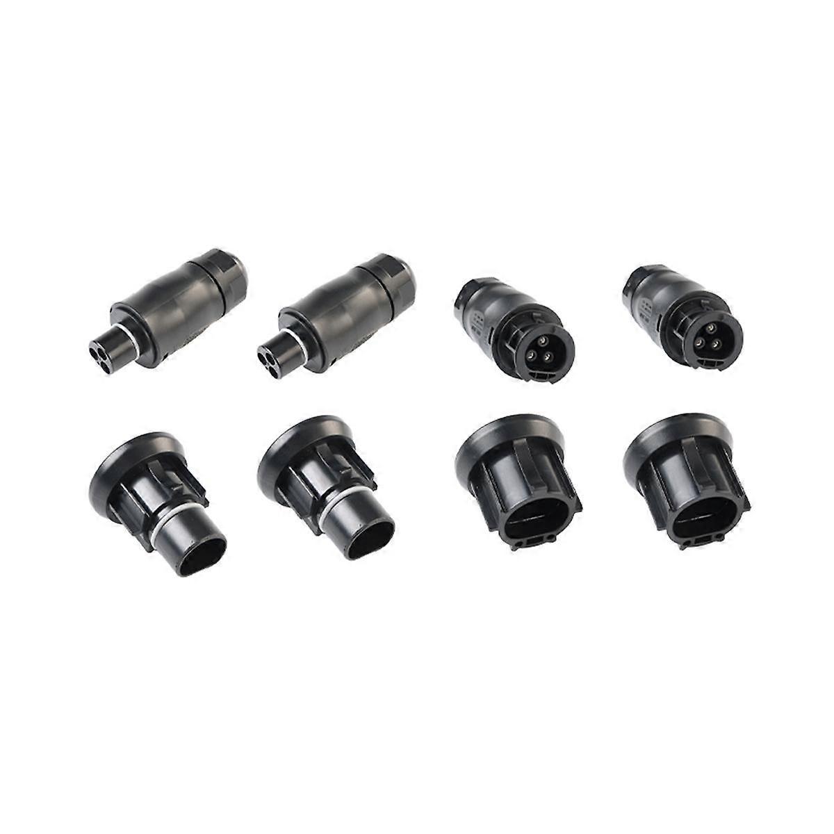 1 Sets Solar PV Connector Plug Waterproof IP68 4000V 25A for Solar PV System Panel Parallel Protect