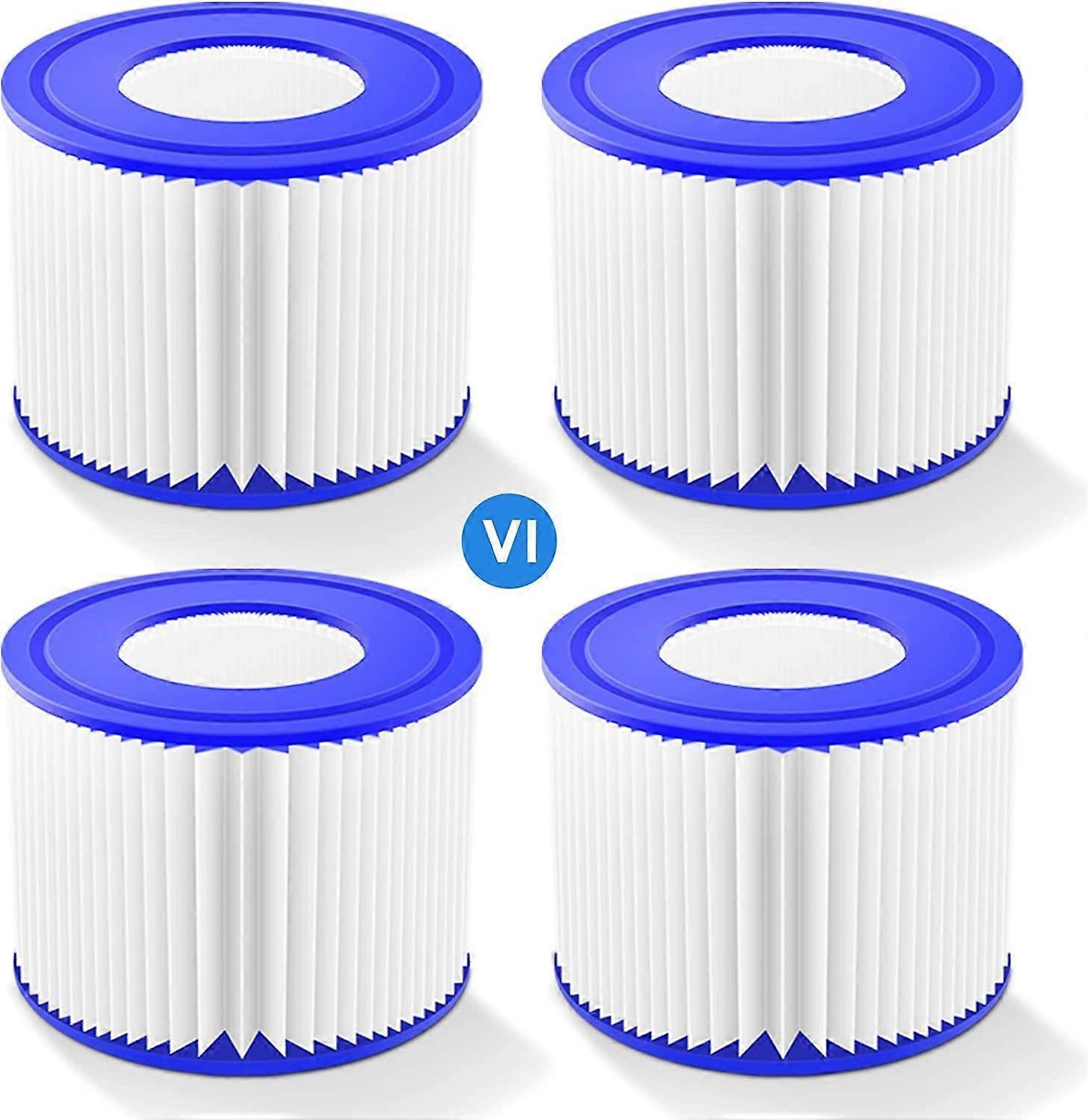 (4) Infinite Screw-in Spa Filter, Filter Cartridge for Clever Spa, 8x 100 mm Filter, Filter Cartridge for Spa