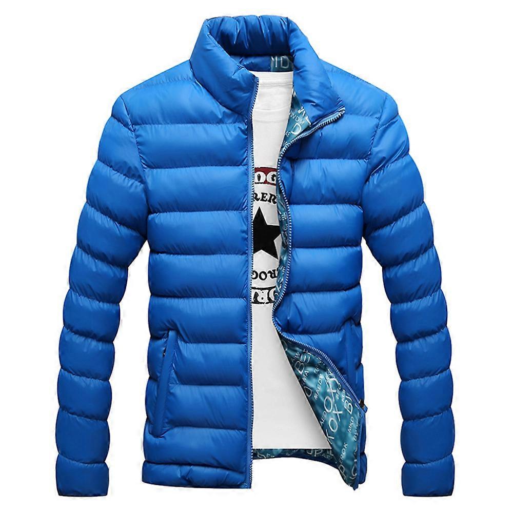 men's down jacket slim fit warm cotton coat