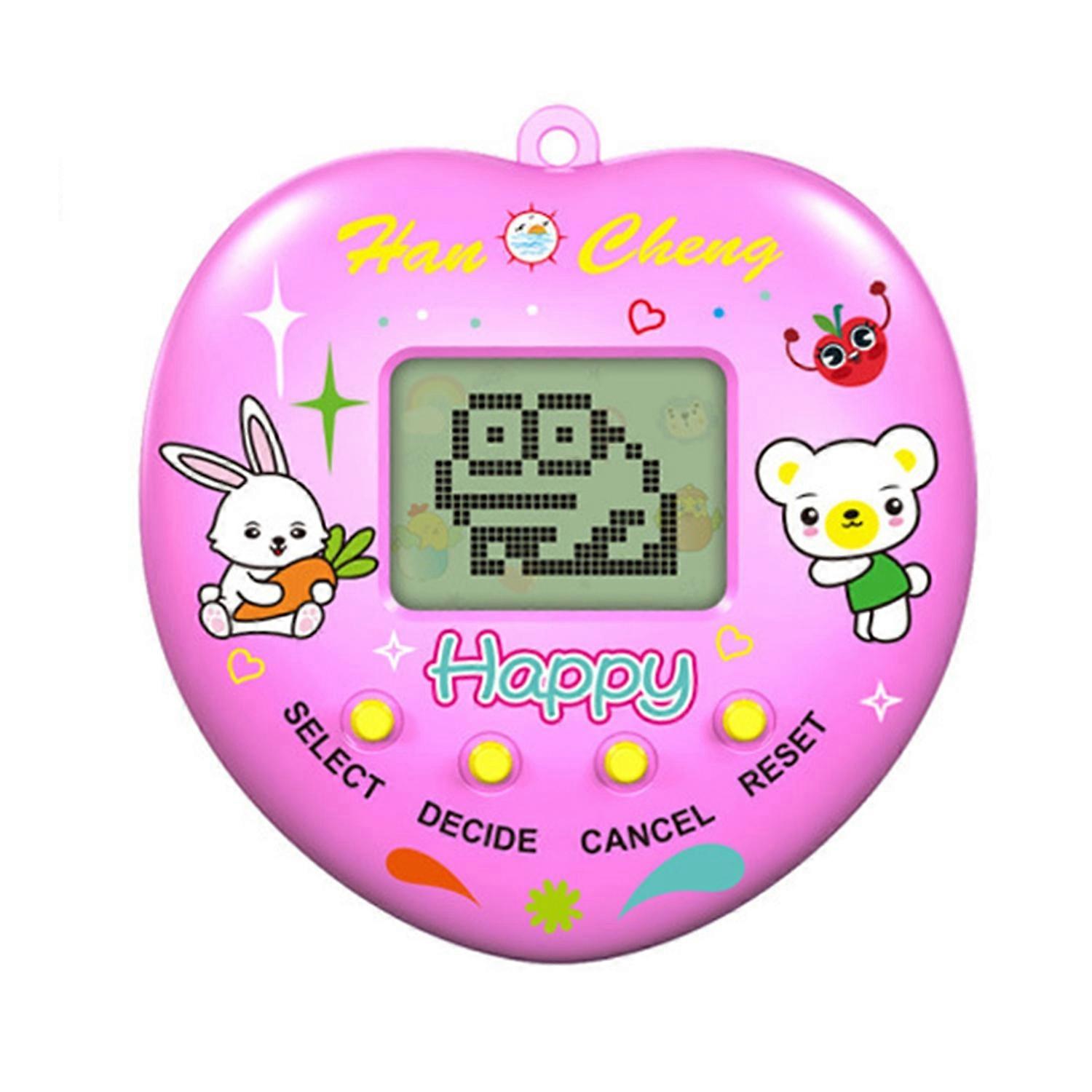 Electronic Pet Toy 197 Animals Mini Digital Pet Machine Handheld Virtual Pet Game Console Backpack