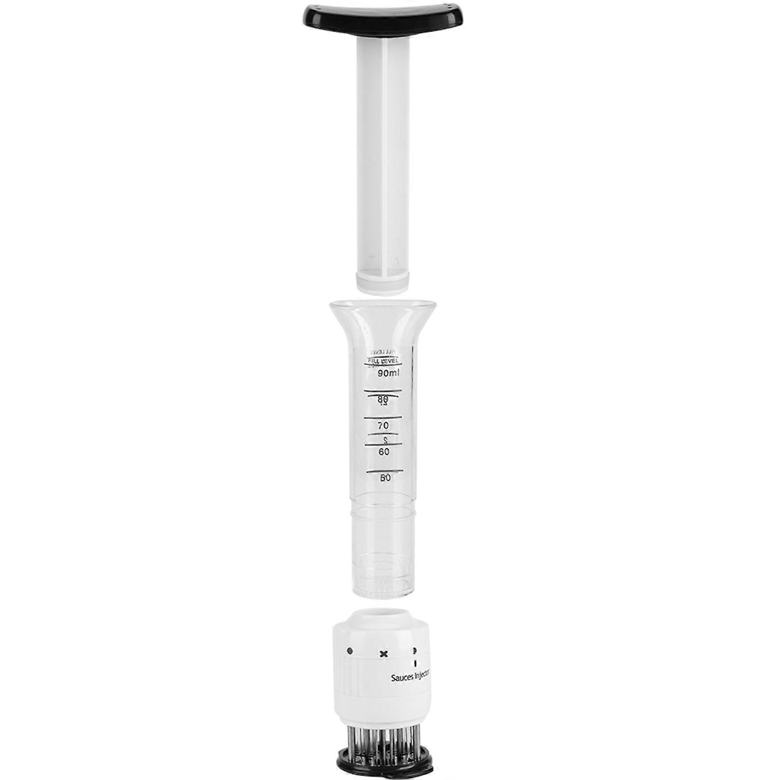 Meat Injector Syringe for Marinade Tenderizing Steaks Kitchen Tool
