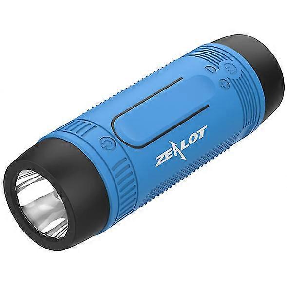 10W bluetooth speaker with mobile power, bluetooth 5.0, 24 hour playback(Blue)