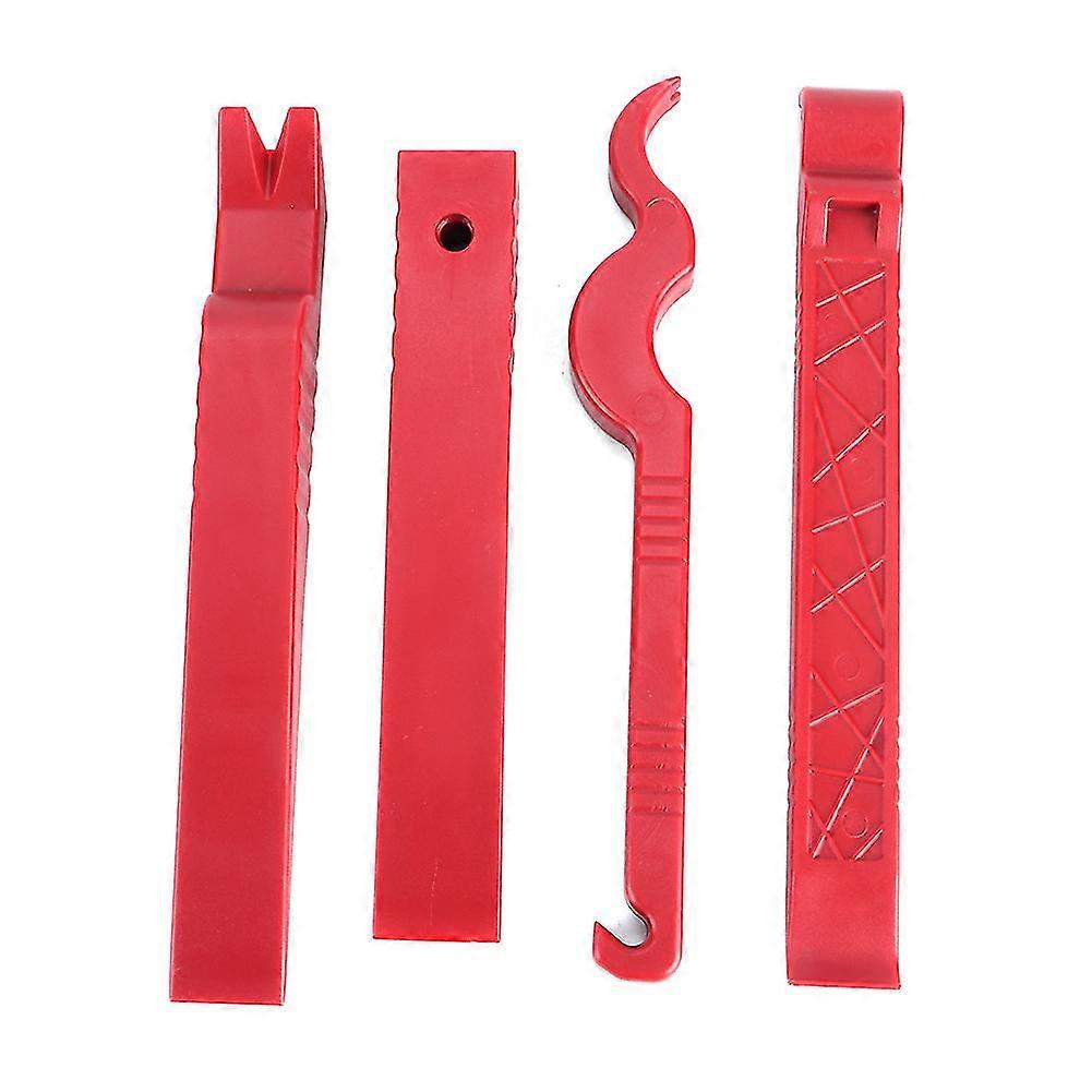 4pcs Auto Interior Trim Disassembly Kit Panel Audio Dashboard Fastener Remover Installer Hand Tool