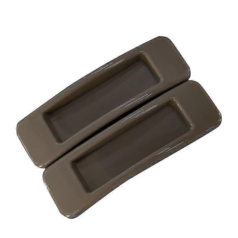 2pcs Rectangular Abs Door Handle-c