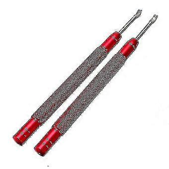 Th Watch Repair Tool Removal Tool, Needle Lifter, Needle Picker(2pieces, Red)