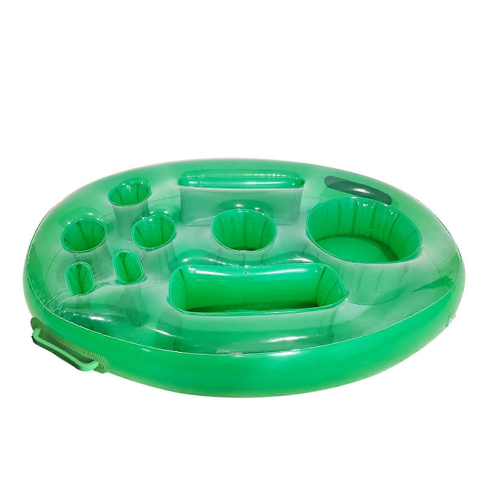 Inflatable Drink Holder, Inflatable Drink Holder, Floating Beer Holder, 2-in-1 Inflatable Drink Holder, Pool Floating Drink Holder