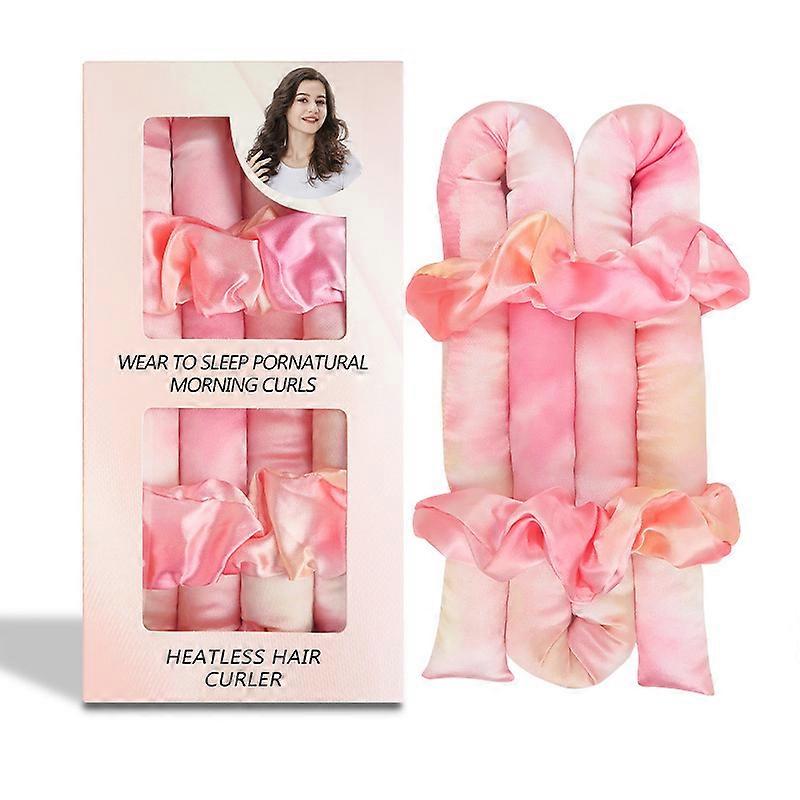 Heatless Hair Curler, Heatless Curling Rod Headband, Heatless Curler No Heat Curls Ribbon, Overnight Hair Rollers Styling Tool