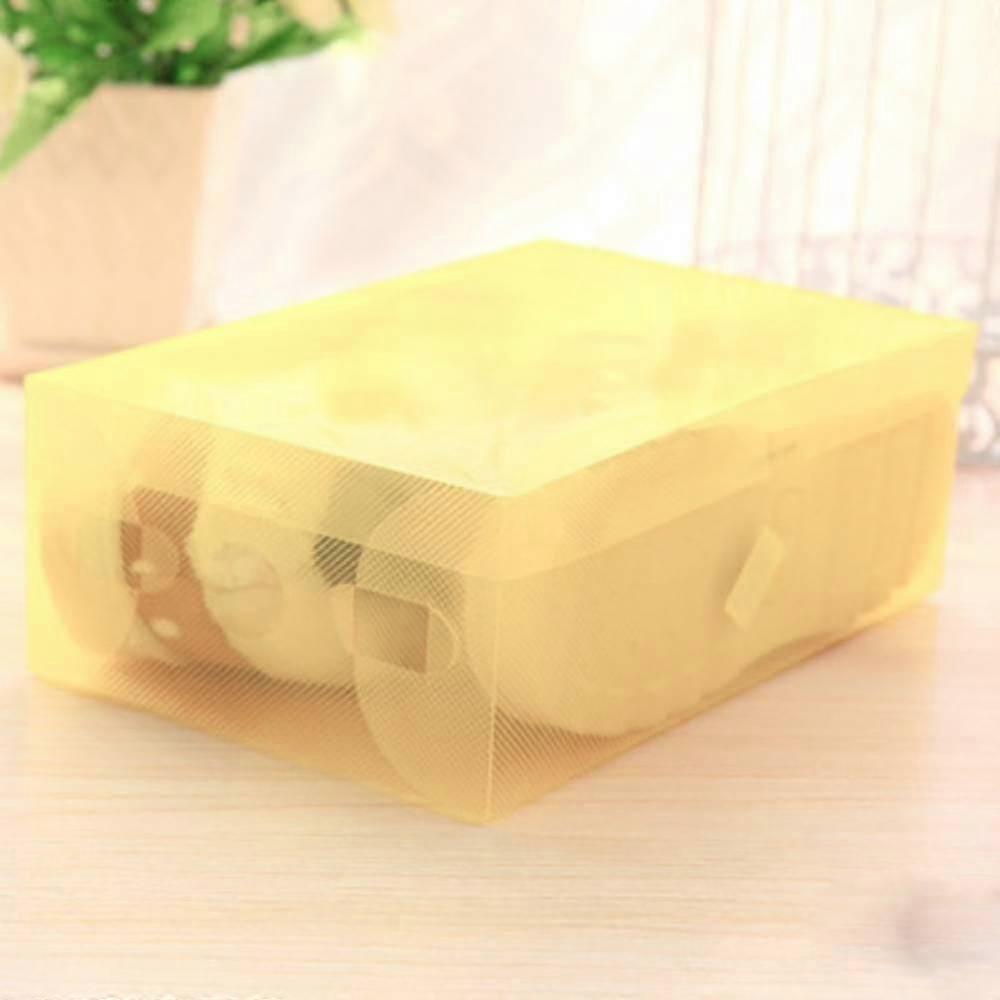 Drawer Plastic Storage Shoe Box, Flip Shoe Box Color Shoe Box