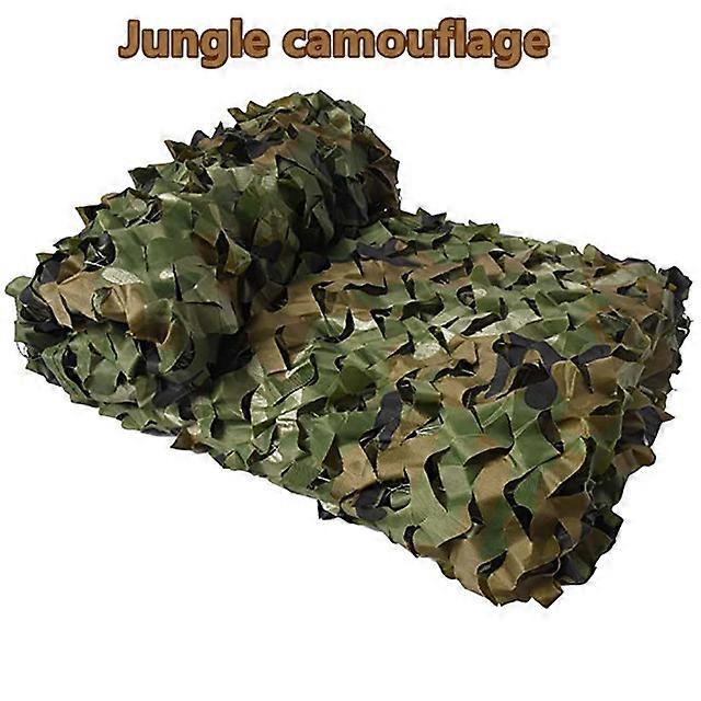 Reinforced camouflage mesh 3x5m 4x4m 2x5m 4x5m Beach pavilion garden awning camouflage canvas mesh 7 colors