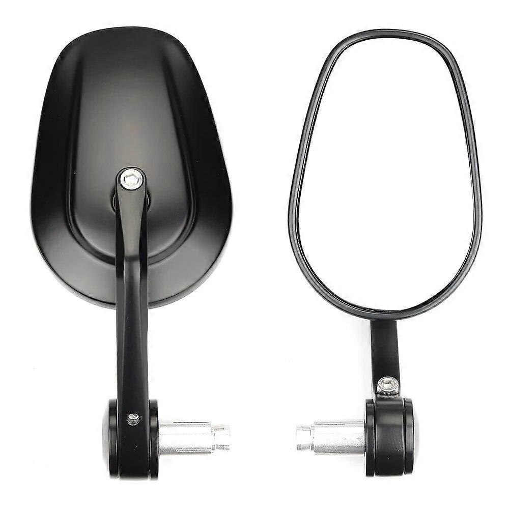 Motorcycle Handlebar End Mirror Emark Approved Universal Motorcycle Mirror for 7/8 Inch 22 mm Handlebars Side Mirror