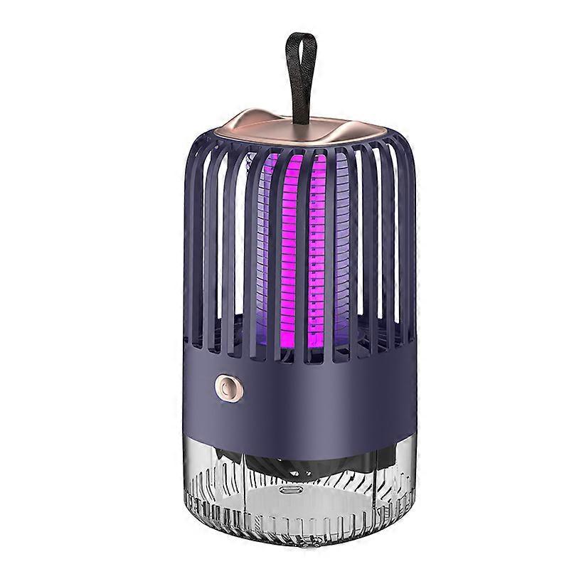 Dww-Bleu Lampe Anti Moustique, 3 en 1 Anti Moustique Electrique Επαναφορτιζόμενο Λίθιο 2000mAh, Impermable Moustique Tueur Lampe Intrieur Extrieur, Torc