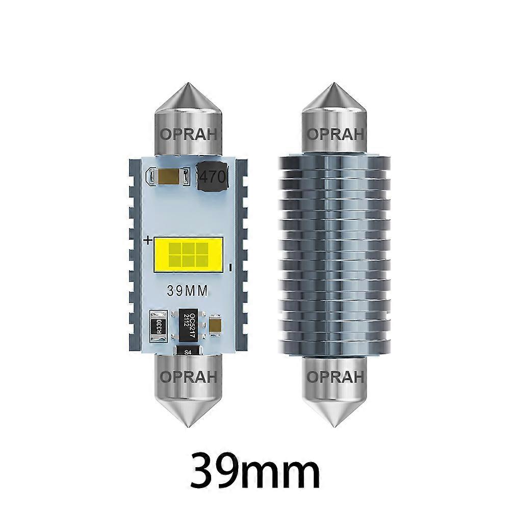 2pcs Super Bright LED C5W C10W Festoon 31/36/39/41MM Car Lights Canbus No Error 3570SMD Interior Bulb License Plate Signal Lamp