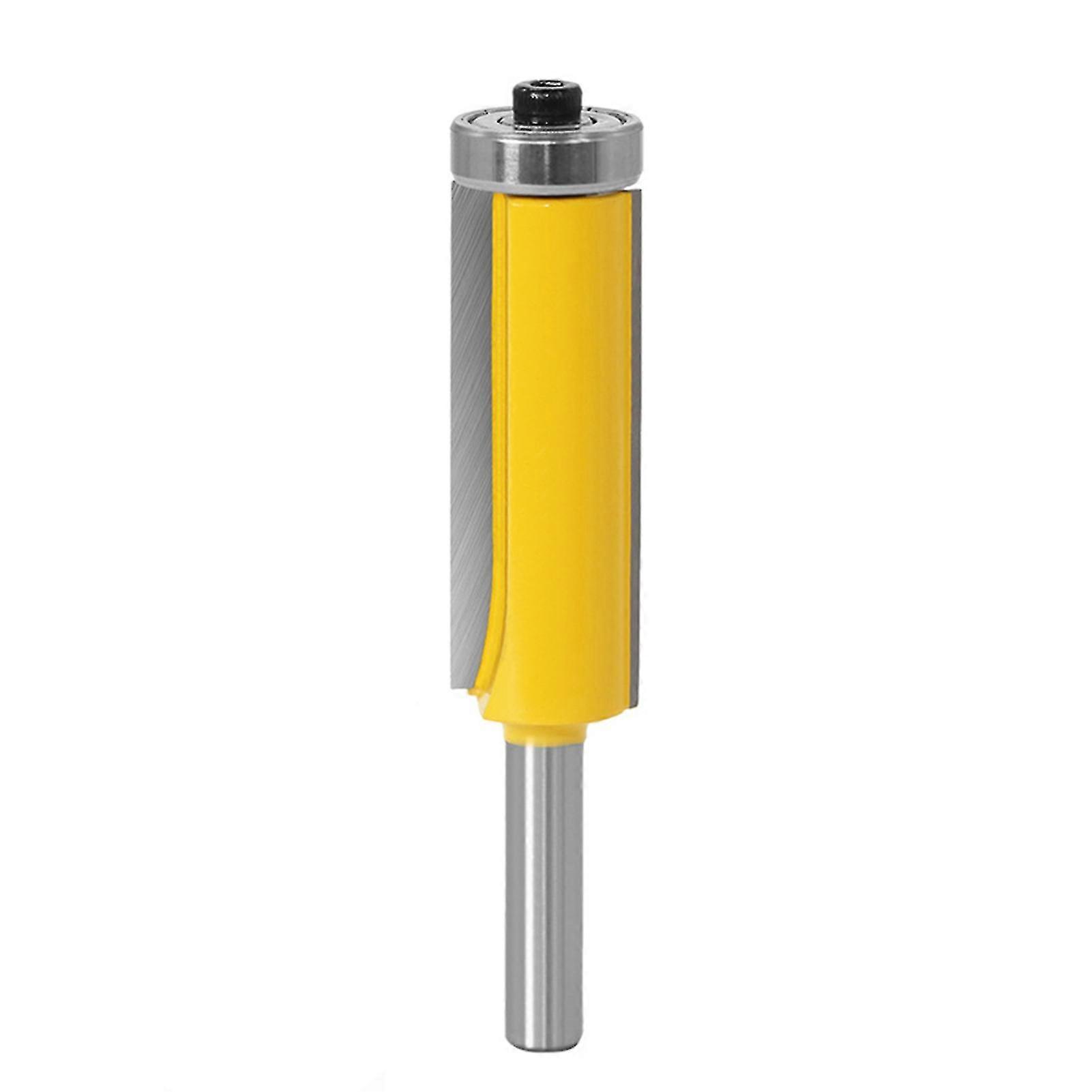 8mm Shank Flush Trim Pattern Router Bit Wood Cutters Top Bottom Bearing Bits Milling
