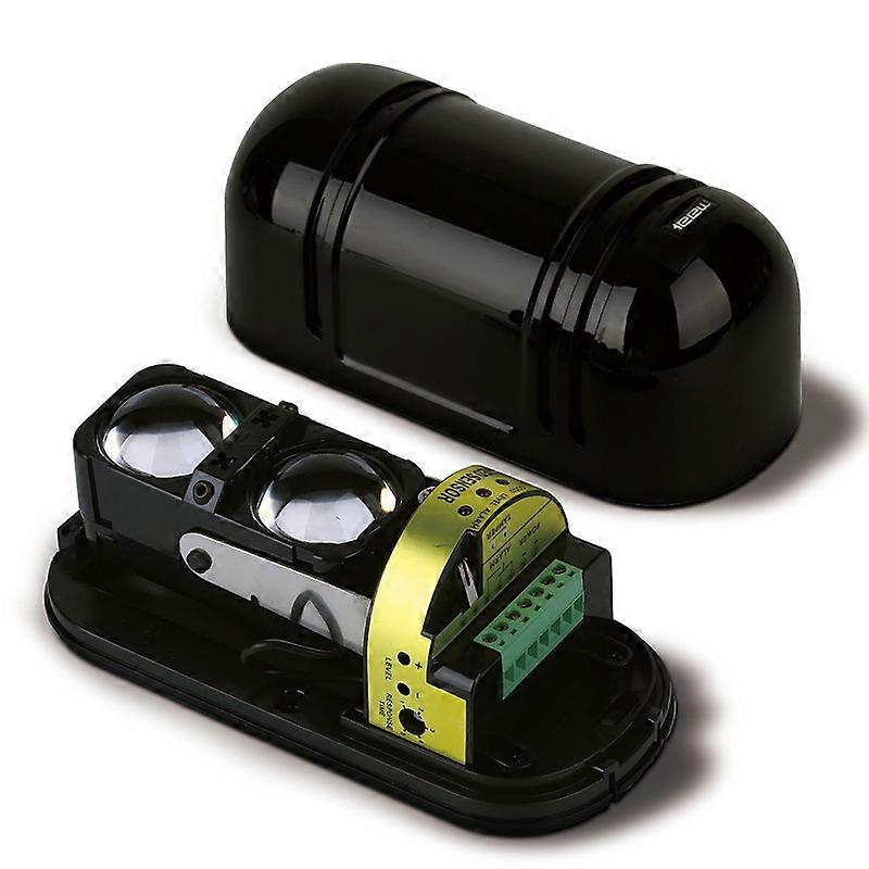 Waterproof Dual Beam Sensor Active Infrared Intrusion Detector IR 100m Outdoor Perimeter Wall Barrier Fence for GSM Alarm