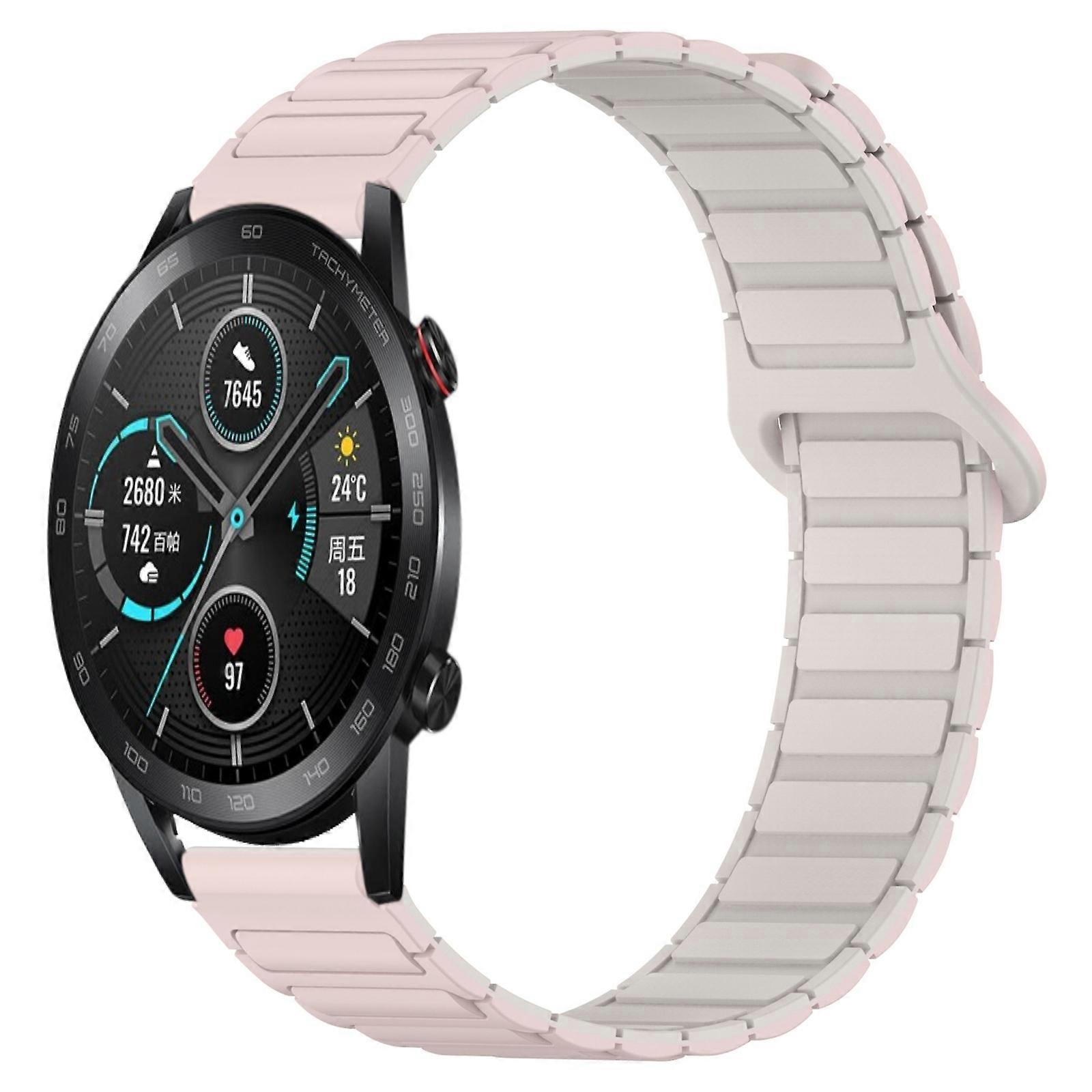 Magnetic Silicone Strap For Honor Magic Watch2 42mm