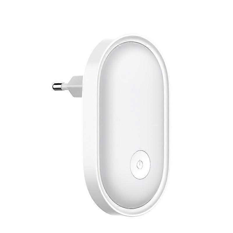 LED Night Light Socket with Touch Control, Adjustable Brightness for Baby Room