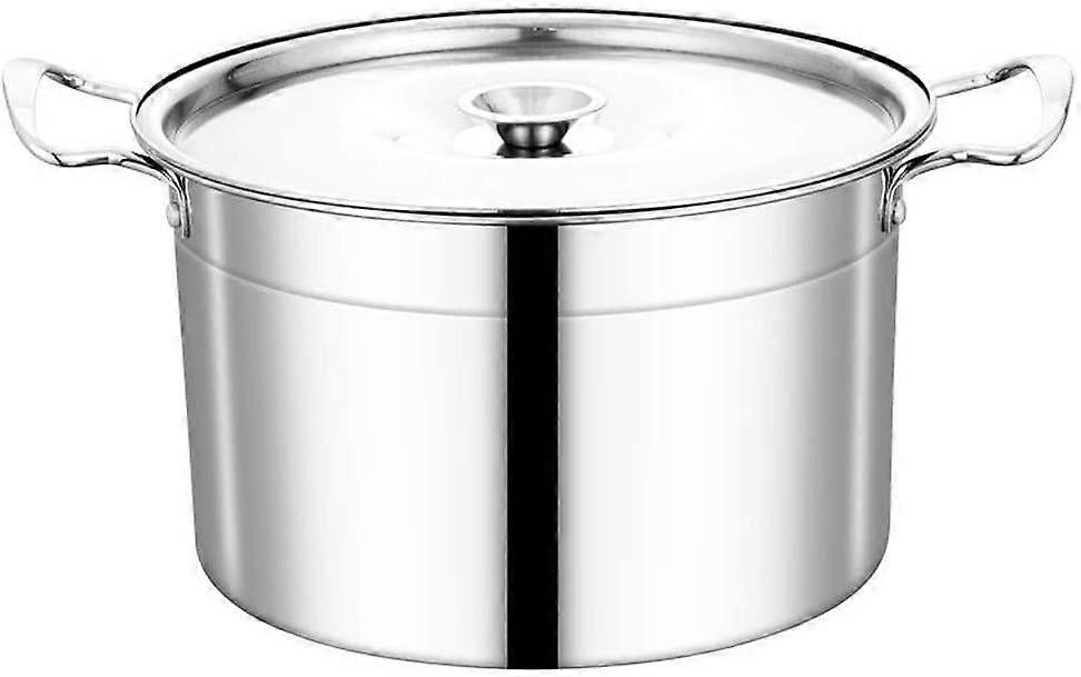 Suppentopf aus Edelstahl