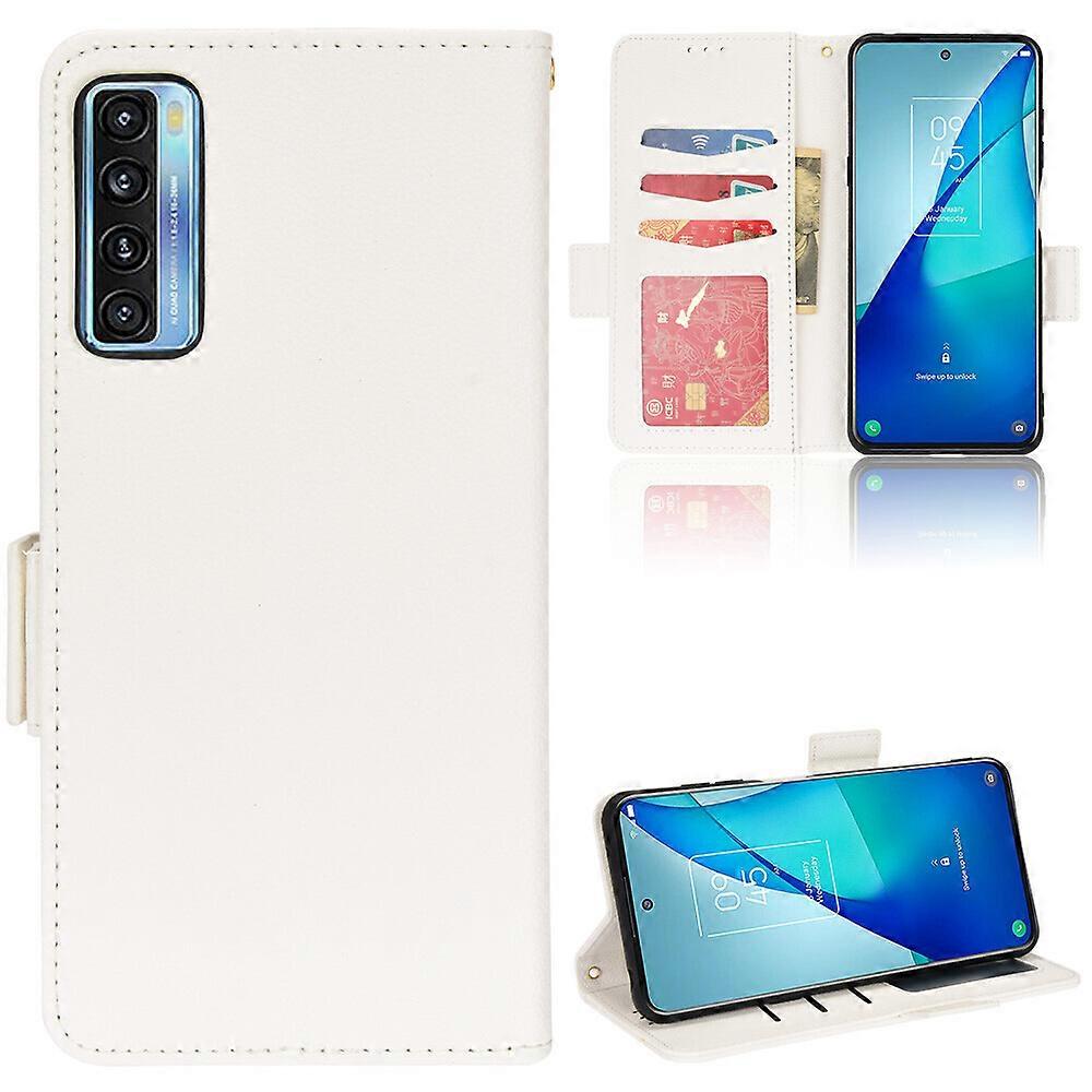 Case for TCL 20L / TCL 20L Plus Leather Flip Cover Card Slots Magnetic Closure Wallet Compatible with TCL 20L / TCL 20L Plus Case