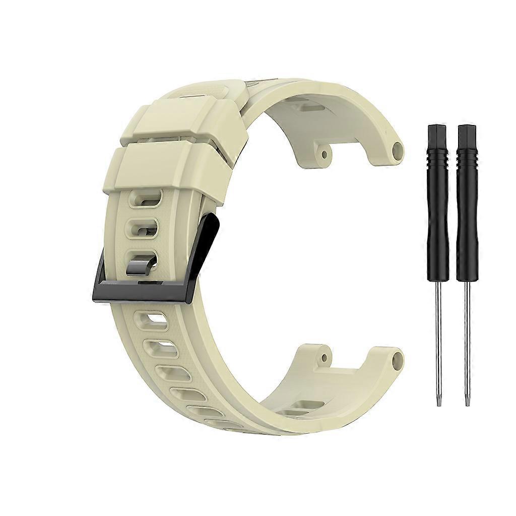 Watch Adjustable Silicone Replacement Bands Lightweight Strap with Screwdriver