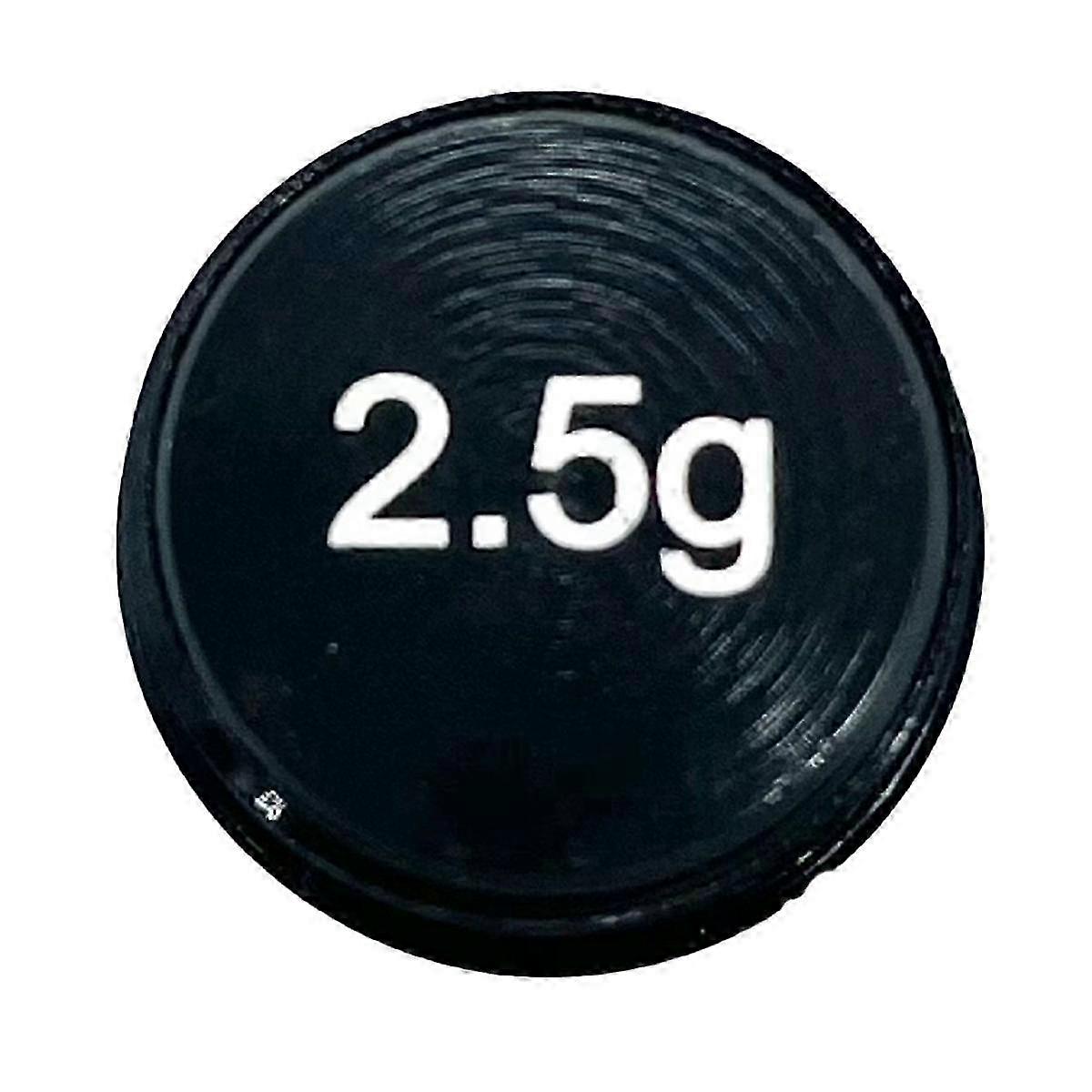 2,5 g golfviktskruvset, golfklubbtillbehör bollviktskruv