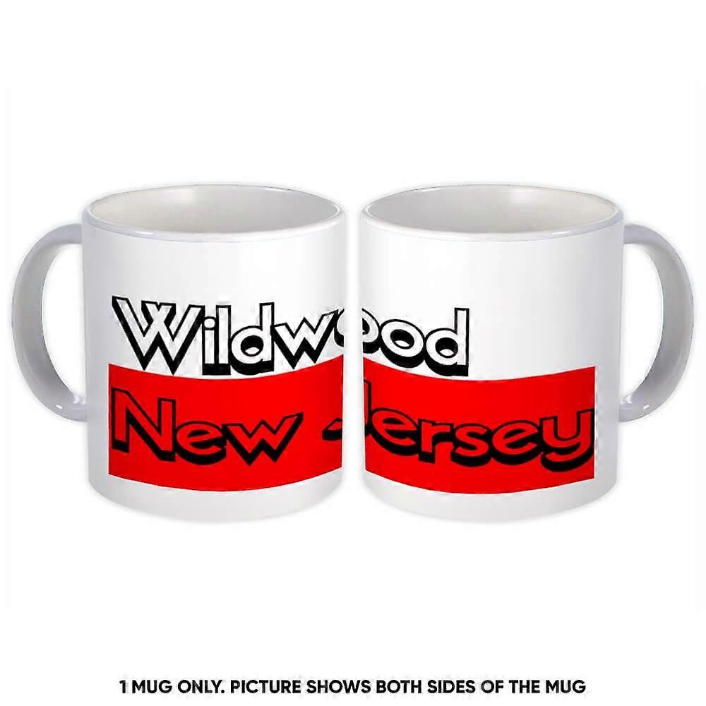 Gift Mug: Wildwood New Jersey Rectangle