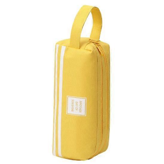 Storage Pencil Case with 2 Compartment Big Capacity Pencil Bag Large