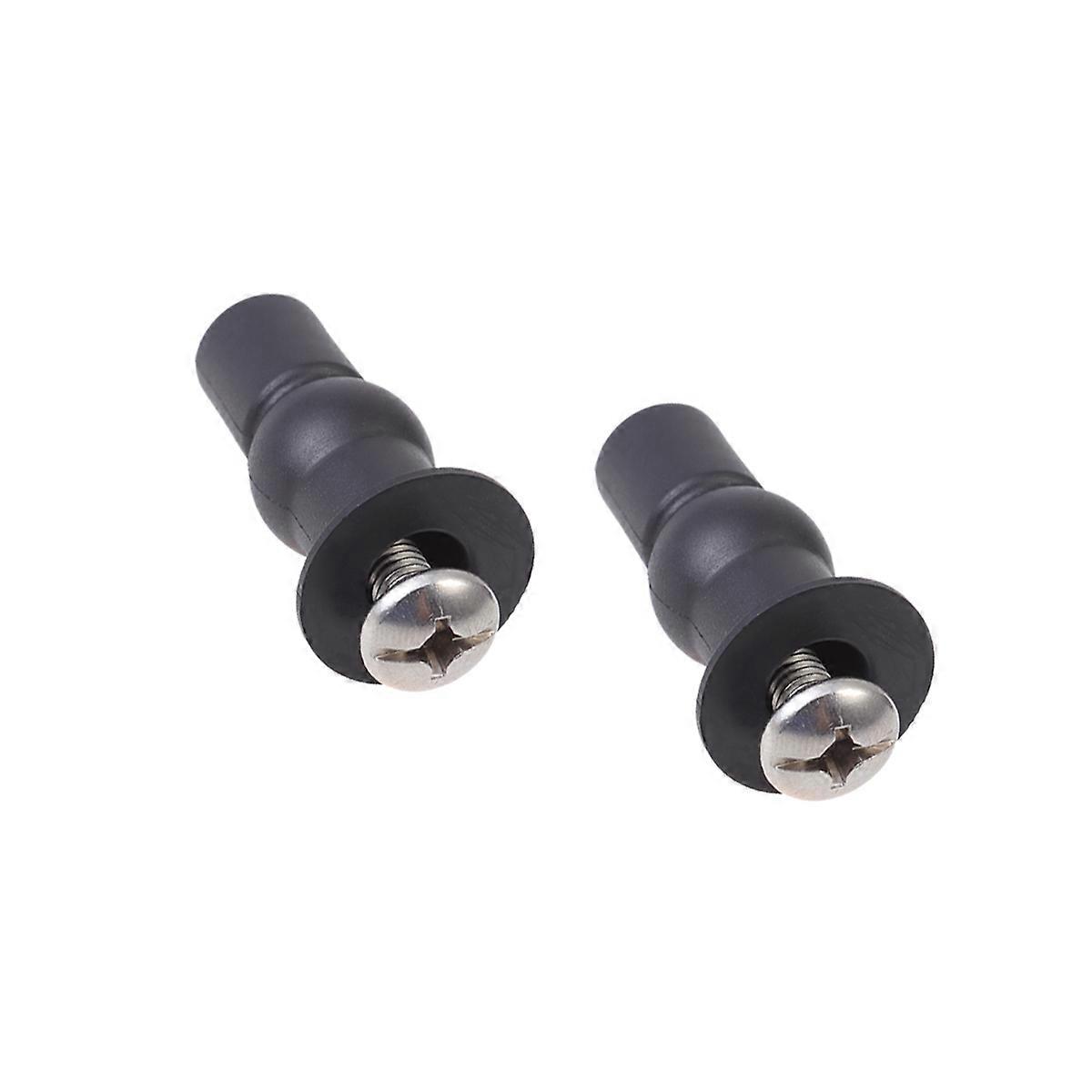 2 Pcs Toilet Accessories Expansion Screws Mounting Hardware Rubber WC Tool Toilet Nuts