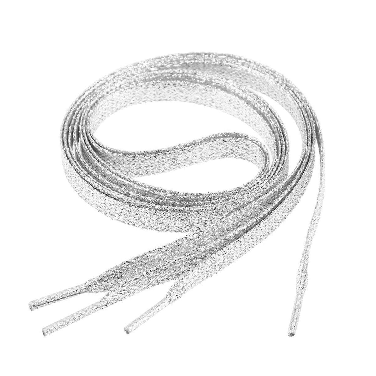 Glitter Flats Glitter Flat Shoelaces Glitter Shoe Strings Colored Shoelaces Shoelace Replacement