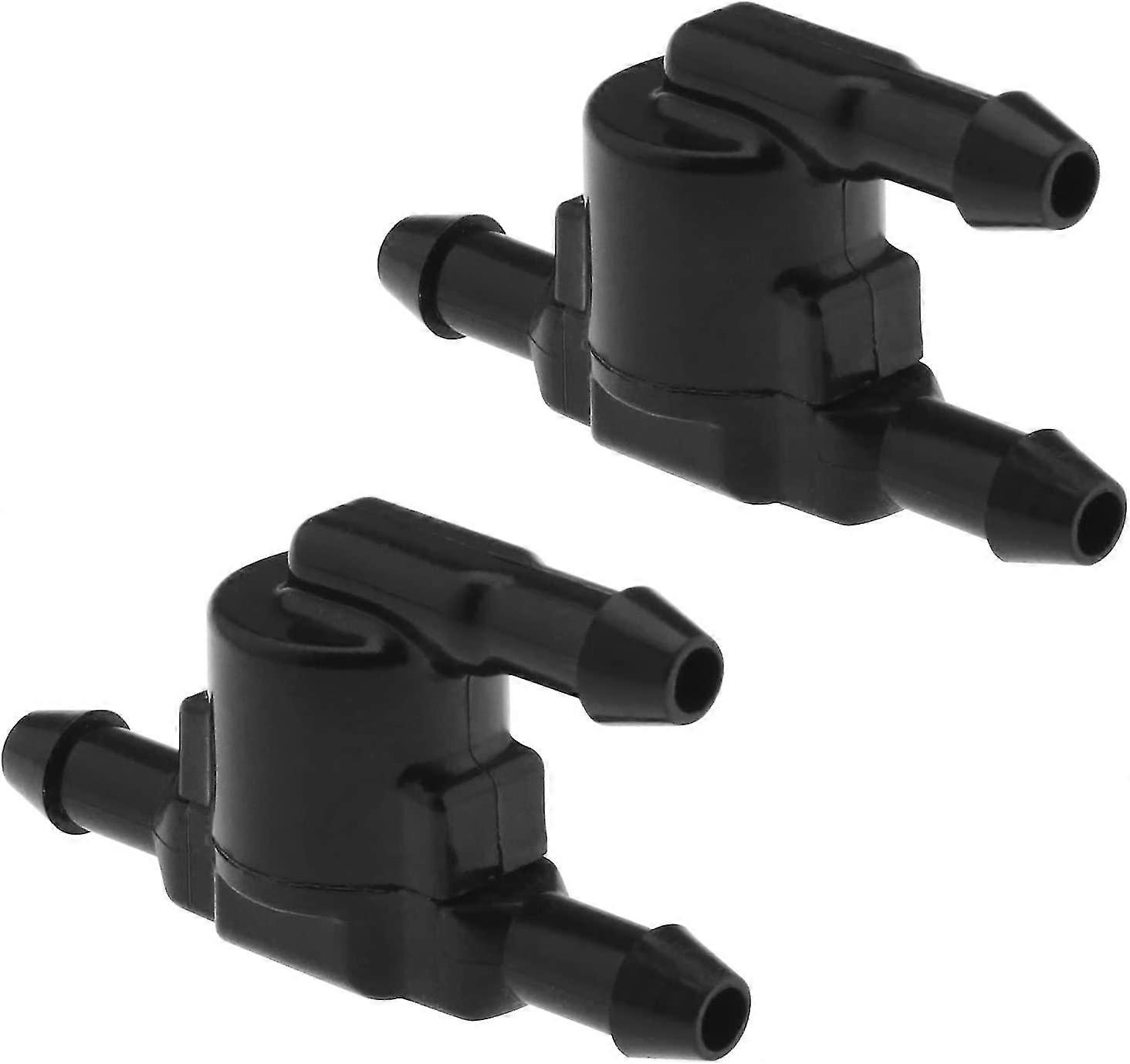 2pcs Windscreen Washer Non Return Valve Check Hose Tee T 3 Way